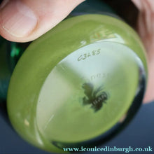 Load image into Gallery viewer, SCOTTISH PAPERWEIGHT: Vintage 1990s Caithness Paperweight: ORGANIC (Green)
