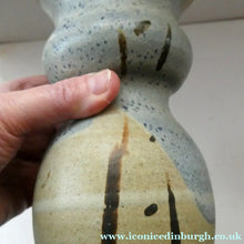 Load image into Gallery viewer, 1990s Studio Pottery Sculptural Vase. Incised PT Mark for Patrick Taylor, Cornwall
