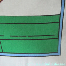 Load image into Gallery viewer, VINTAGE 1990s Cotton Tea Towel or Bar Cloth. TETLEYS TEA Advertising Cloth
