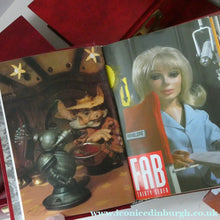 Load image into Gallery viewer, JOB LOT. Huge Collection of GERRY ANDERSON FAB Fan Club Magazine in Red Binders
