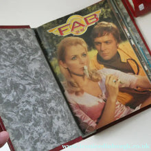 Load image into Gallery viewer, JOB LOT. Huge Collection of GERRY ANDERSON FAB Fan Club Magazine in Red Binders
