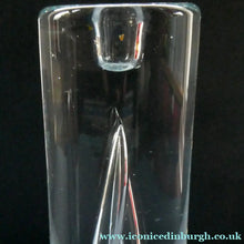 Load image into Gallery viewer, 1990s Large Timo Sarpaneva Chunky Clear Glass "JANUS" Candlestick for Iittala
