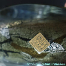 Load image into Gallery viewer, VERY LARGE 1990s Isle of Wight Studio ‘Azurene’ Fish Vase with Original Label (Timothy Harris; c 2009)

