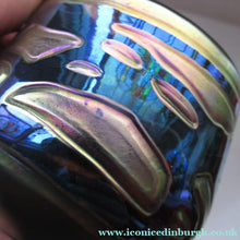 Load image into Gallery viewer, Vintage Maltese Phoenician Peacock Lustre Bowl
