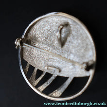 Load image into Gallery viewer, Vintage OLA GORIE Silver Brooch: ROSE BOUDOIR Design in Original Presentation Boxarrings. In Original Box
