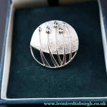 Load image into Gallery viewer, Vintage OLA GORIE Silver Brooch: ROSE BOUDOIR Design in Original Presentation Boxarrings. In Original Box
