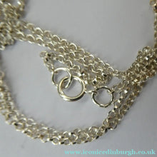 Load image into Gallery viewer, Vintage 1990s Hallmarked Silver Iona Cross Pendant
