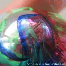 Load image into Gallery viewer, 1990s Scottish Selkirk Glass Paperweight Original Sticker
