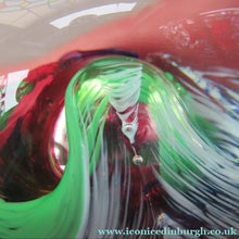 Load image into Gallery viewer, 1990s Scottish Selkirk Glass Paperweight Original Sticker
