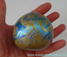 Load image into Gallery viewer, 1991 Siddy Langley Lustre British Studio Glass Paperweight
