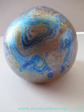 Load image into Gallery viewer, 1991 Siddy Langley Lustre British Studio Glass Paperweight
