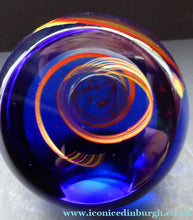 Load image into Gallery viewer, Fabulous LIMITED EDITION Scottish Caithness Glass Paperweight: Virtuoso by Alastair MacIntosh; 1991 - Paperweight
