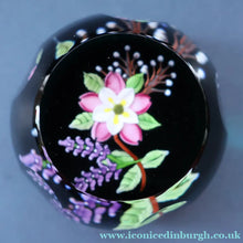 Load image into Gallery viewer, Vintage Limited Edition 1991 Caithness Paperweight WILD ROSE BOUQUET by William Manson
