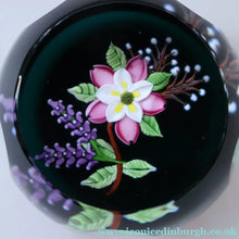 Load image into Gallery viewer, Vintage Limited Edition 1991 Caithness Paperweight WILD ROSE BOUQUET by William Manson
