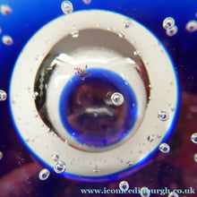 Load image into Gallery viewer, Fabulous LIMITED EDITION Scottish Caithness Glass Paperweight: Argon by Colin Terris; 1991
