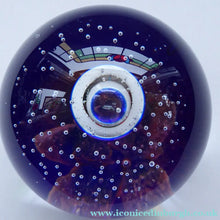 Load image into Gallery viewer, Fabulous LIMITED EDITION Scottish Caithness Glass Paperweight: Argon by Colin Terris; 1991
