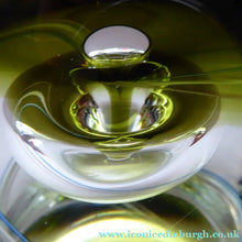Load image into Gallery viewer, SCOTTISH Caithness Glass LIMITED EDITION Paperweight: Chrysalis by Margot Thomson; 1991
