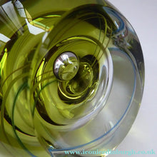 Load image into Gallery viewer, SCOTTISH Caithness Glass LIMITED EDITION Paperweight: Chrysalis by Margot Thomson; 1991
