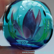 Load image into Gallery viewer, Stunning 1991 Limited Edition CAITHNESS Paperweight by COLIN TERRIS Entitled "Spring Melody"
