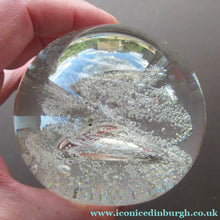 Load image into Gallery viewer, 1991 Magnum Vintage Scottish Selkirk Glass Paperweight Signed Condor

