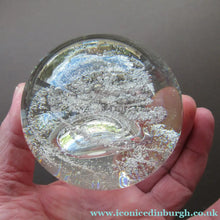 Load image into Gallery viewer, 1991 Magnum Vintage Scottish Selkirk Glass Paperweight Signed Condor

