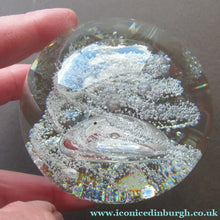 Load image into Gallery viewer, 1991 Magnum Vintage Scottish Selkirk Glass Paperweight Signed Condor
