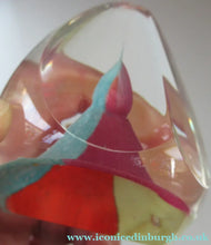 Load image into Gallery viewer, Vintage 1992 Caithness Paperweight Istanbul Limited Edition Harlequin Colours
