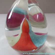 Load image into Gallery viewer, Vintage 1992 Caithness Paperweight Istanbul Limited Edition Harlequin Colours
