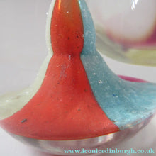 Load image into Gallery viewer, Vintage 1992 Caithness Paperweight Istanbul Limited Edition Harlequin Colours

