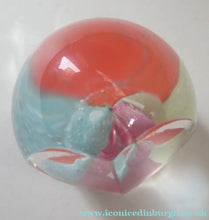 Load image into Gallery viewer, Vintage 1992 Caithness Paperweight Istanbul Limited Edition Harlequin Colours
