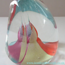 Load image into Gallery viewer, Vintage 1992 Caithness Paperweight Istanbul Limited Edition Harlequin Colours
