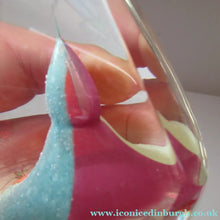 Load image into Gallery viewer, Vintage 1992 Caithness Paperweight Istanbul Limited Edition Harlequin Colours
