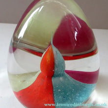 Load image into Gallery viewer, Vintage 1992 Caithness Paperweight Istanbul Limited Edition Harlequin Colours
