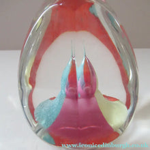 Load image into Gallery viewer, Vintage 1992 Caithness Paperweight Istanbul Limited Edition Harlequin Colours
