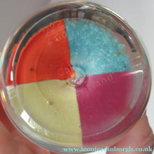 Load image into Gallery viewer, Vintage 1992 Caithness Paperweight Istanbul Limited Edition Harlequin Colours
