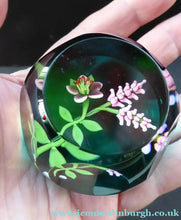 Load image into Gallery viewer, Woodland Flowers William Manson 1994 Scottish Paperweight
