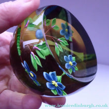 Load image into Gallery viewer, 1993 Limited Edition Caithness CATERPILLAR Paperweight by William Manson
