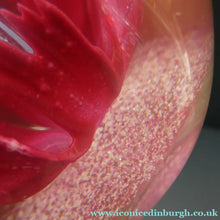 Load image into Gallery viewer, SCOTTISH Caithness Glass Paperweight: FANTASY ORCHID by Alastair MacIntosh; 1993

