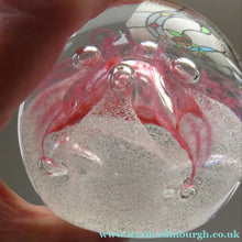 Load image into Gallery viewer, Vintage 1993 Scottish CAITHNESS GLASS Paperweight entitled CONGRATULATIONS by Margot Thomson
