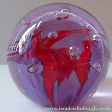 Load image into Gallery viewer, SCOTTISH PAPERWEIGHT. Vintage 1993 Caithness Paperweight Entitled DIABELO
