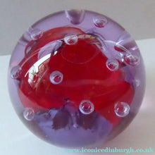 Load image into Gallery viewer, SCOTTISH PAPERWEIGHT. Vintage 1993 Caithness Paperweight Entitled DIABELO
