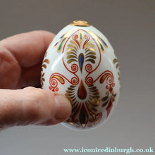 Load image into Gallery viewer, 1993 Royal Crown Derby Special Edition. Eggs of the World: Greece - Royal Crown Derby Paperweight
