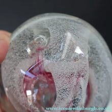 Load image into Gallery viewer, SCOTTISH PAPERWEIGHT. 1993 CAITHNESS GLASS Paperweight entitled CONGRATULATIONS by Margot Thomson

