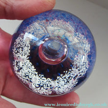 Load image into Gallery viewer, Alastair MacIntosh 1993 Scottish Caithness Glass Paperweight Blue Splash
