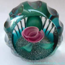 Load image into Gallery viewer, Rare 1994 Caithness Paperweight Blossom by Colin Terris
