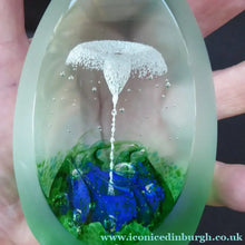 Load image into Gallery viewer, Vintage SCOTTISH Caithness Glass Paperweight: Fairy Tale by Colin Terris; 1994
