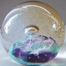 Load image into Gallery viewer, Scottish Caithness Glass Paperweight 1994 Overseer Margaret Thomson
