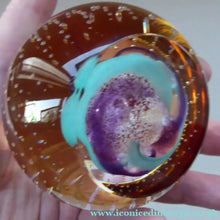 Load image into Gallery viewer, Scottish Caithness Glass Paperweight 1994 Overseer Margaret Thomson
