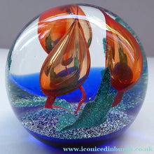 Load image into Gallery viewer, Caithness Glass LIMITED EDITION Paperweight: Accord by Margot Thomson; 1994
