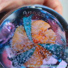 Load image into Gallery viewer, Rare 1995 AMORE Limited Edition (18 / 50) CAITHNESS Paperweight by Colin Terris
